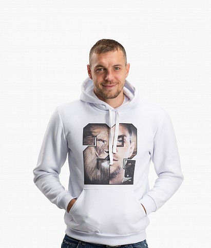 Men's hoodie "Dzyuba 22"
