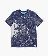 Футболка «Карта. Зенит 100»...